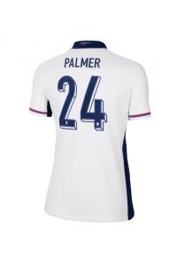 Engeland Cole Palmer #24 Voetbaltruitje Thuis tenue Dames EK 2024 Korte Mouw